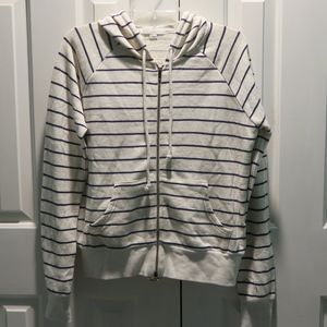 Forever 21 Striped Hoodie